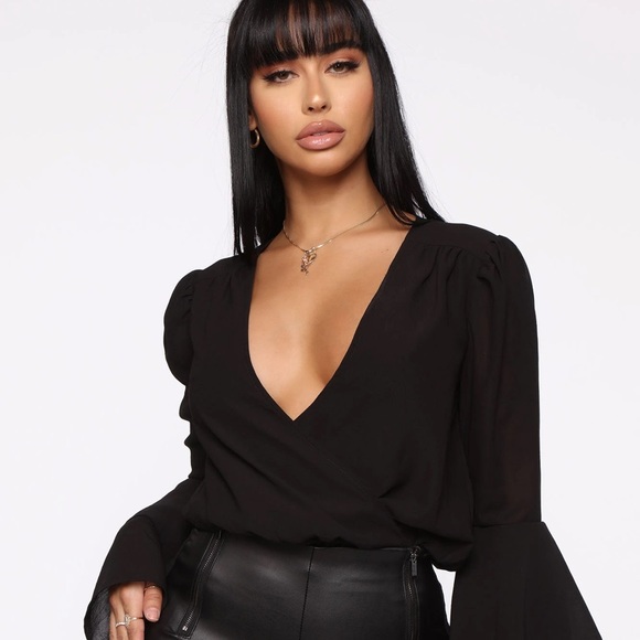 Fashion Nova Let’s do it again bodysuit - Picture 2 of 3